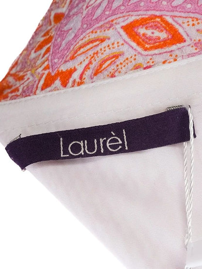 Excellent Laurel Sleeveless Dress M Colorful Paisley Pattern
