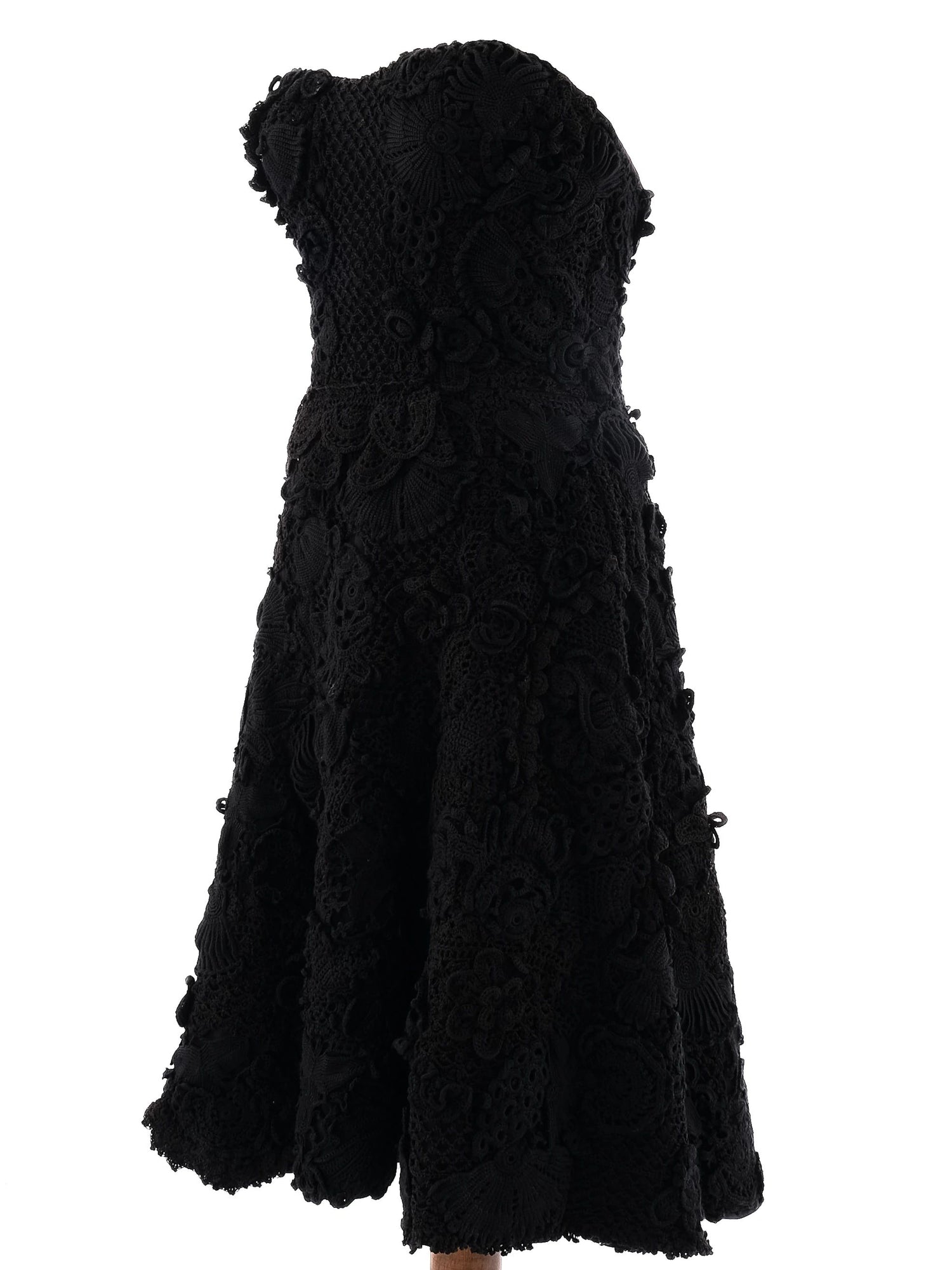 Excellent Ralph Lauren Black Sleeveless Dress Size S Viscose