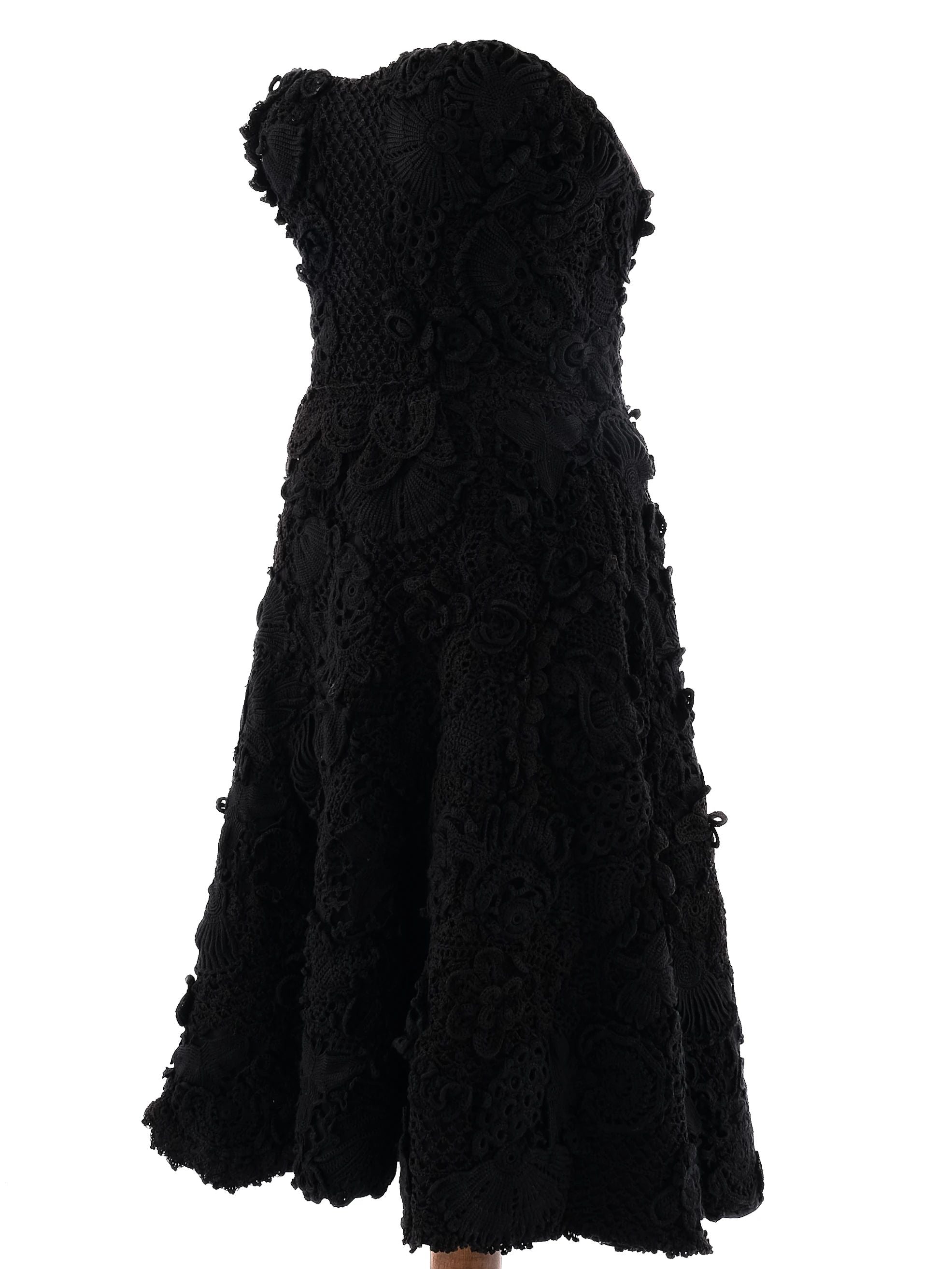 Excellent Ralph Lauren Black Sleeveless Dress Size S Viscose