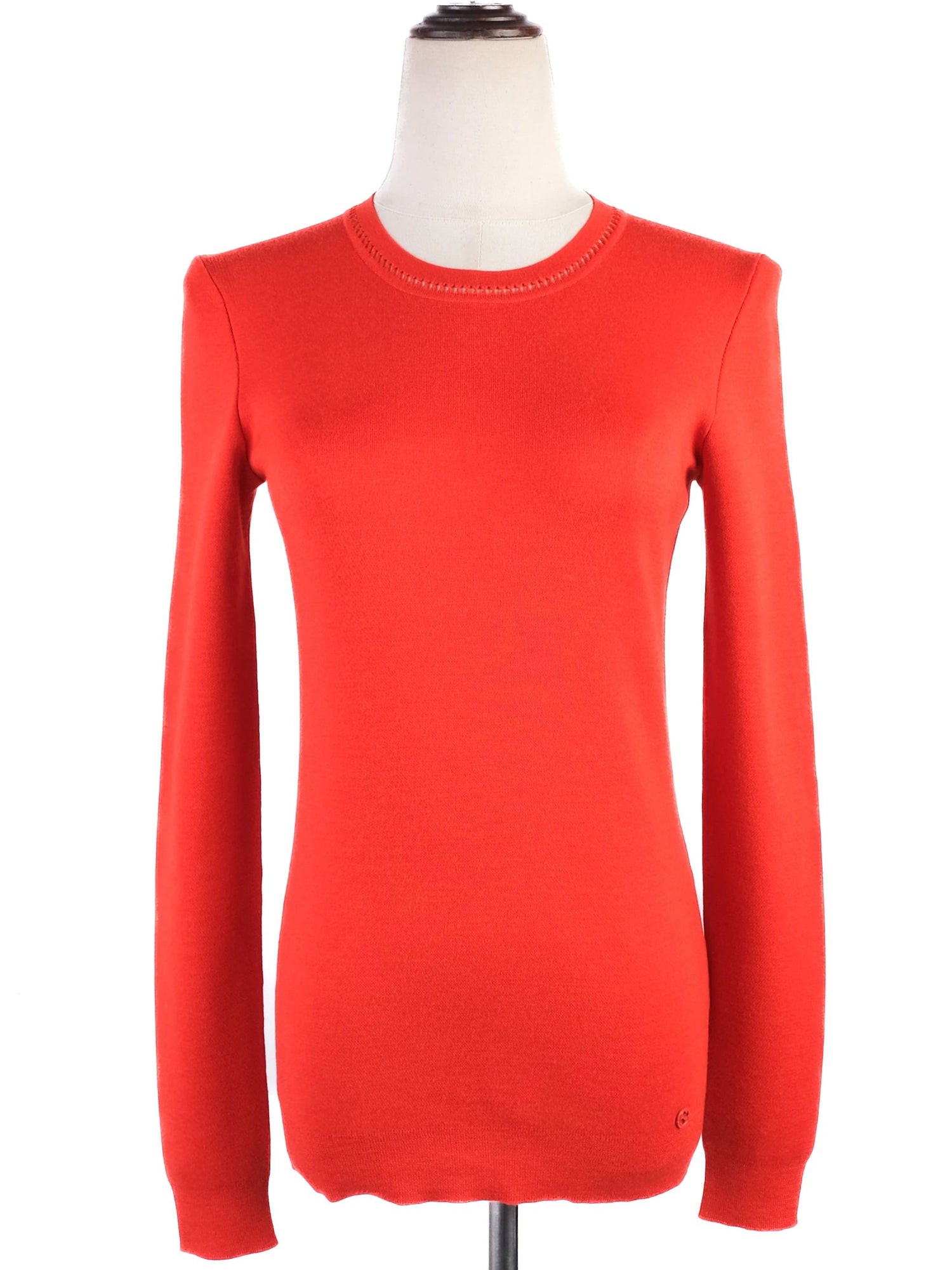 Gucci WomenÕs Orange Wool Sweater Size S - Excellent Condition