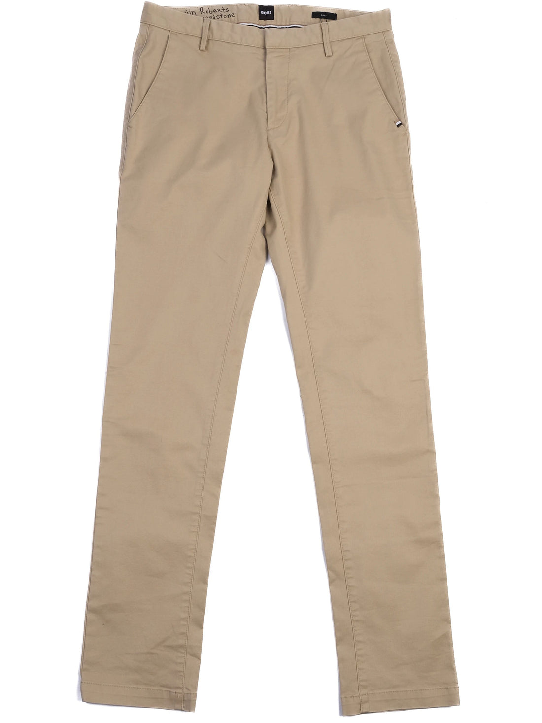 Excellent Hugo Boss Beige Trousers Women Elastane Size Not Specified