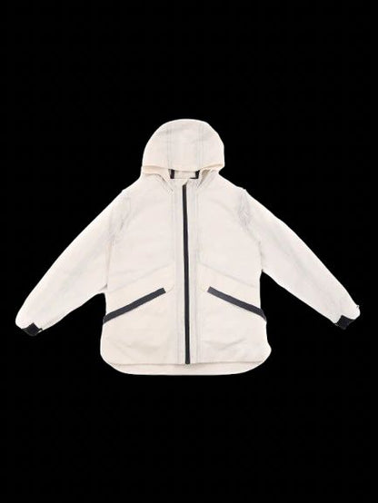 Excellent Jacadi Hooded Jacket White Nylon Size 12 for Kids