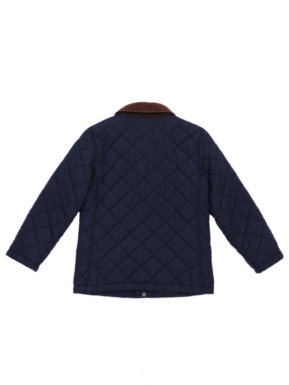 Excellent Polo Ralph Lauren Kids Gray Quilted Jacket Size 8