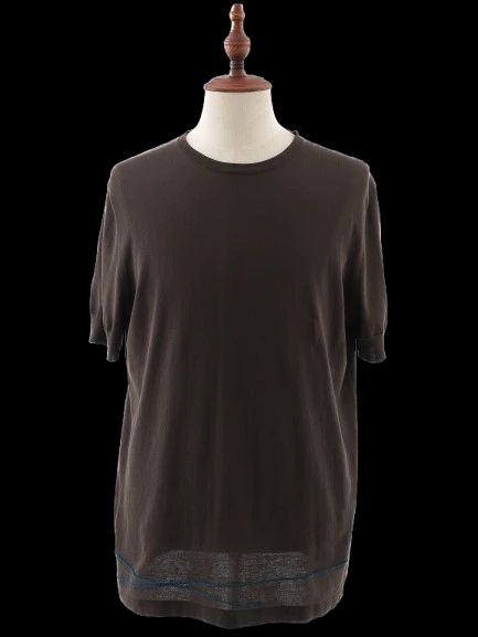 Excellent Hermes Green Cotton T-Shirt Size L for Men