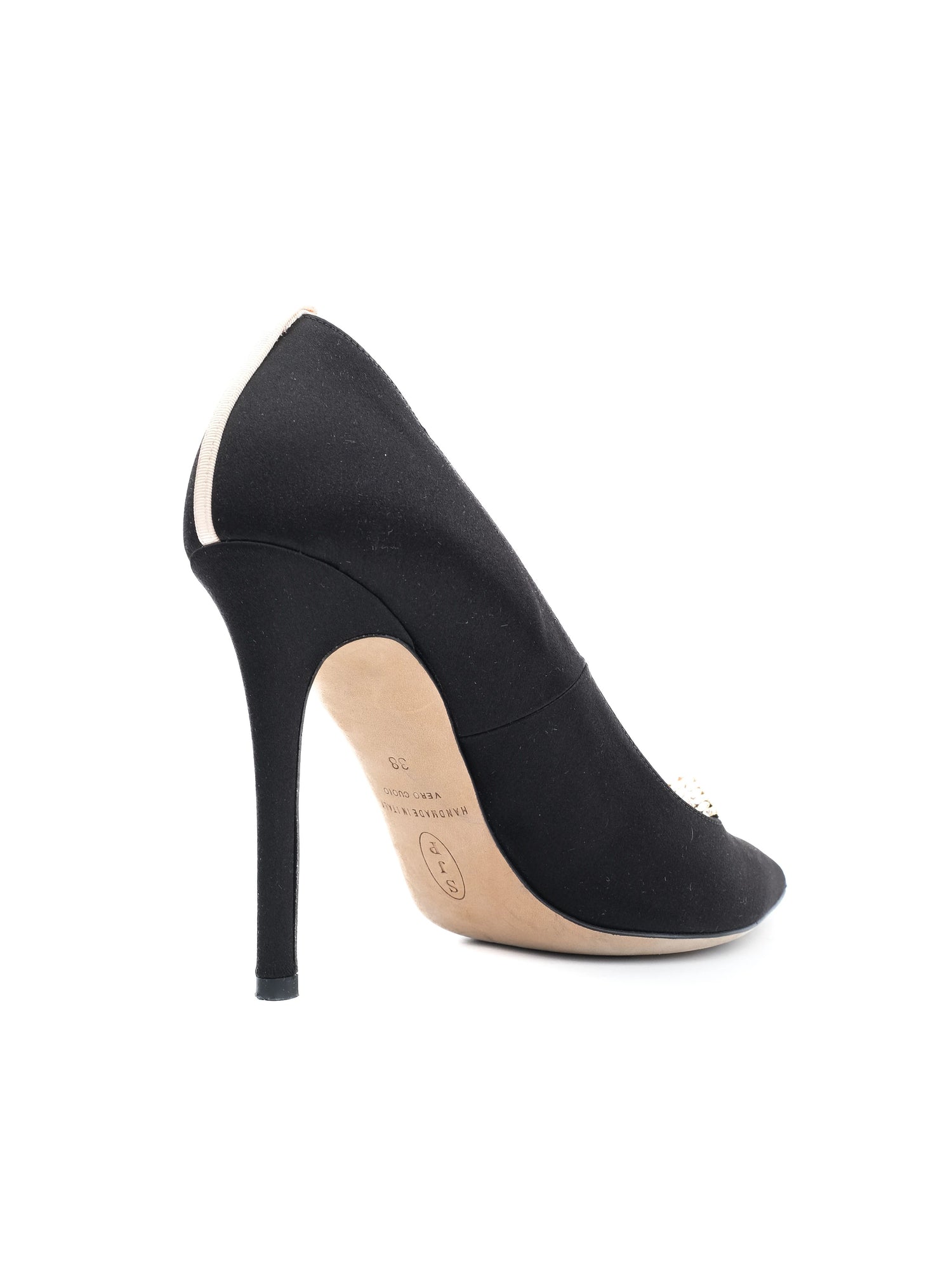 Excellent Sarah Jessica Parker Black High-Heeled Shoes Size 38