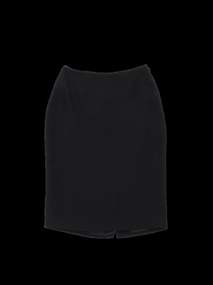 Excellent Prada Black Viscose Skirt Size M - Women&