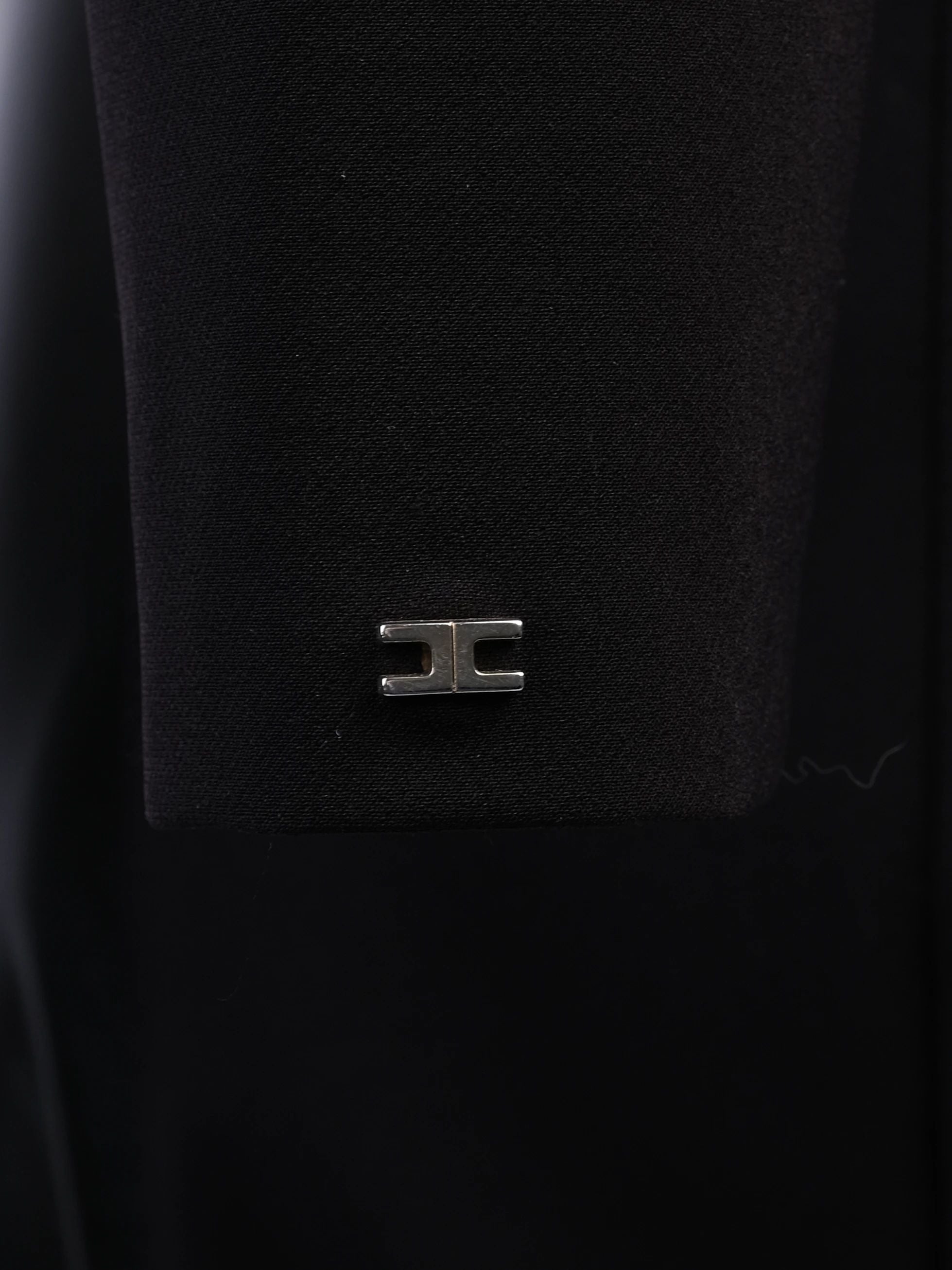 Excellent Elisabetta Franchi Black Bodycon Dress Size M