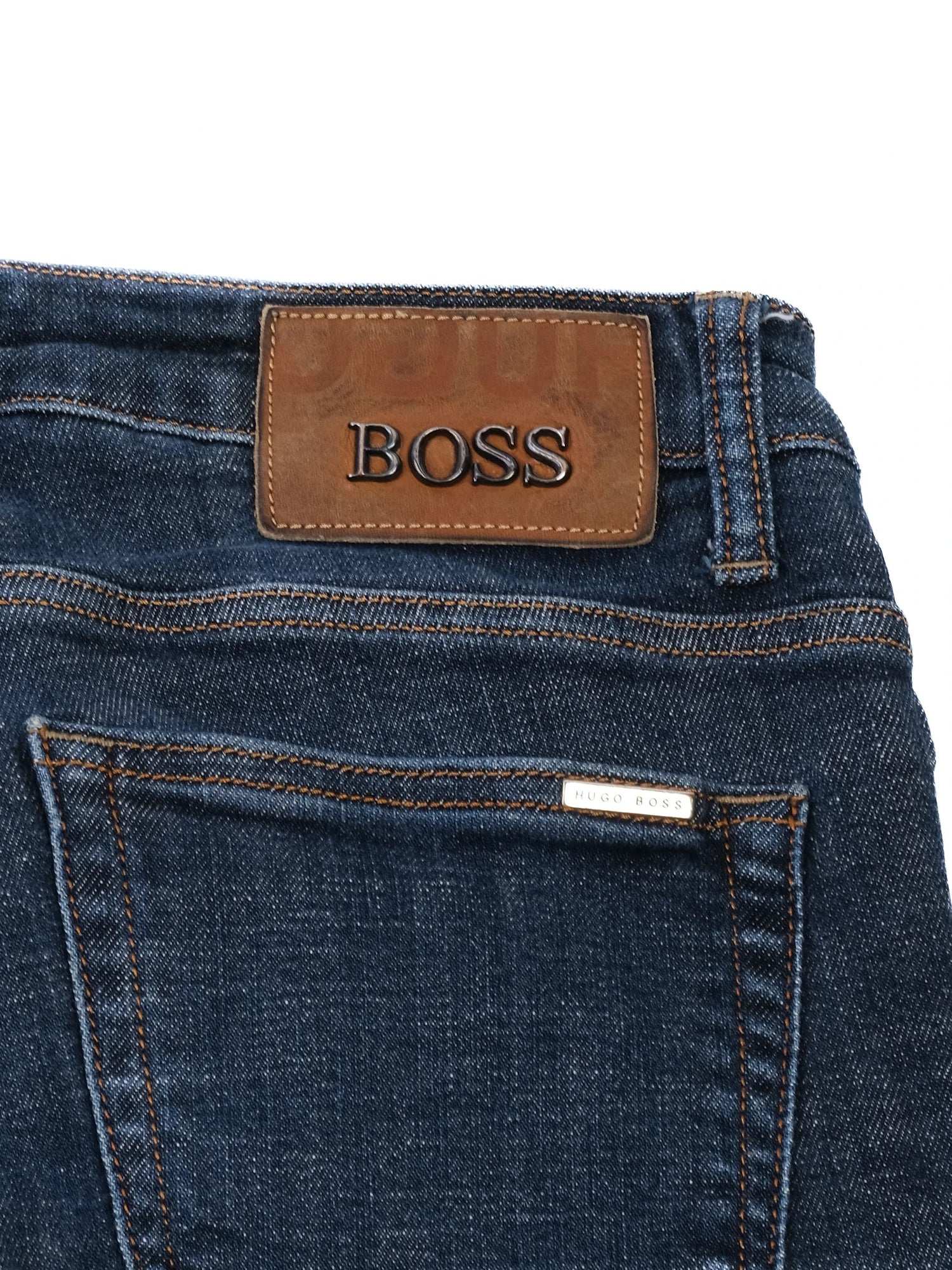 Excellent Hugo Boss Blue Jeans WomenÕs Size - Elastane