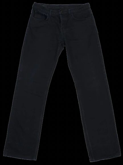 Gucci Black Cotton Jeans Excellent Condition Made in Italy