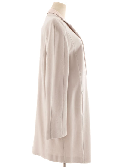 NEW MarcCain Gray Wool Coat Women Size L Elegant Design