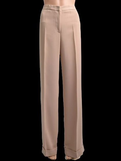 Good GF Ferre Orange High-Waisted Wide-Legged Pants Women