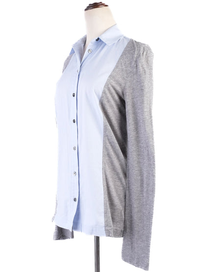Excellent Alexander Wang Long Sleeve Shirt Light Blue XS