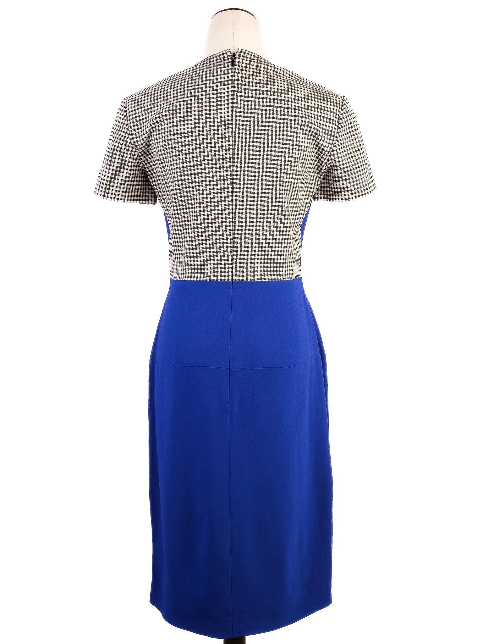Excellent Stella McCartney Houndstooth Dress Size M Viscose