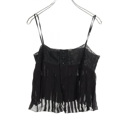 Chanel Black Race Camisole Silk P 22096w 03225