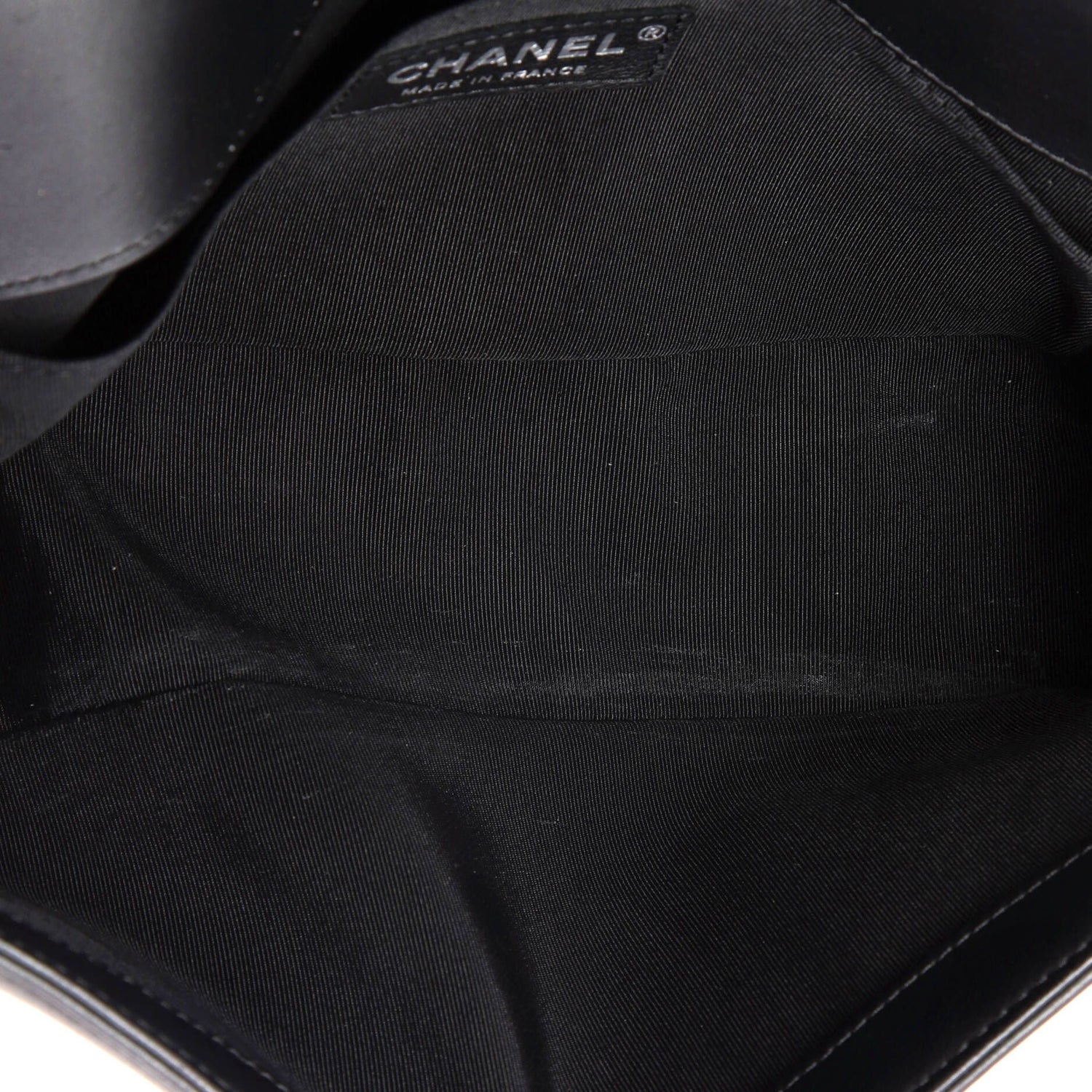 Chanel Boy Flap Bag Chevron Lambskin Old Medium