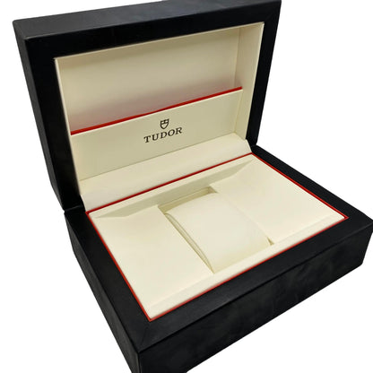 Tudor Style 34mm 18K Yellow Gold Steel Champagne Dial Ladies Watch 12303-0001
