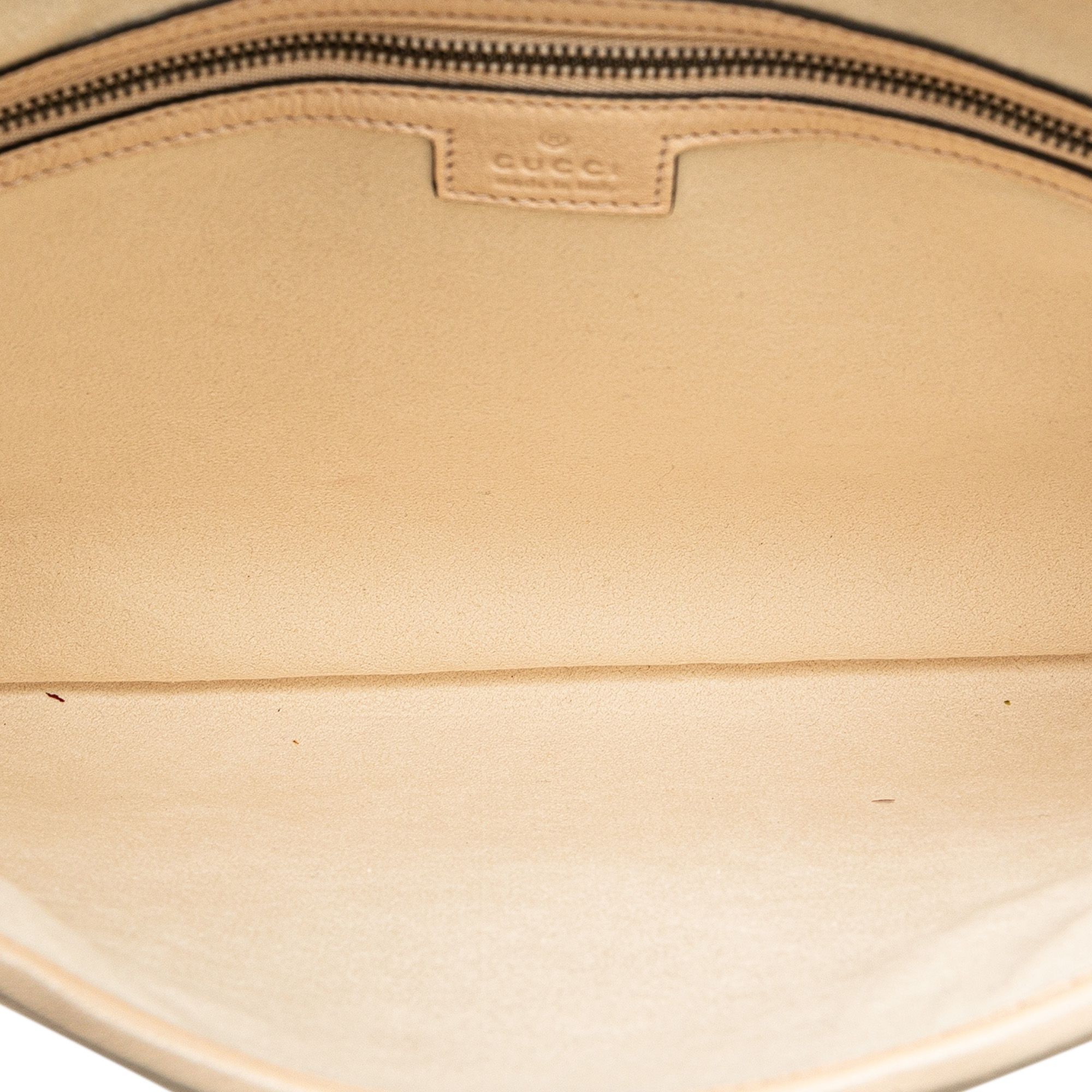 Gucci Medium Leather Aphrodite Crossbody Brown