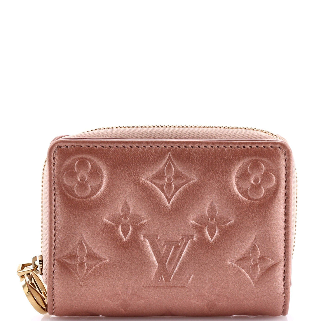 Louis Vuitton Coussin Lou Wallet Monogram Embossed Lambskin