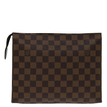 Louis Vuitton Damier Ebene Poche Toilette 26 Pouch N 47543 Lv Auth
