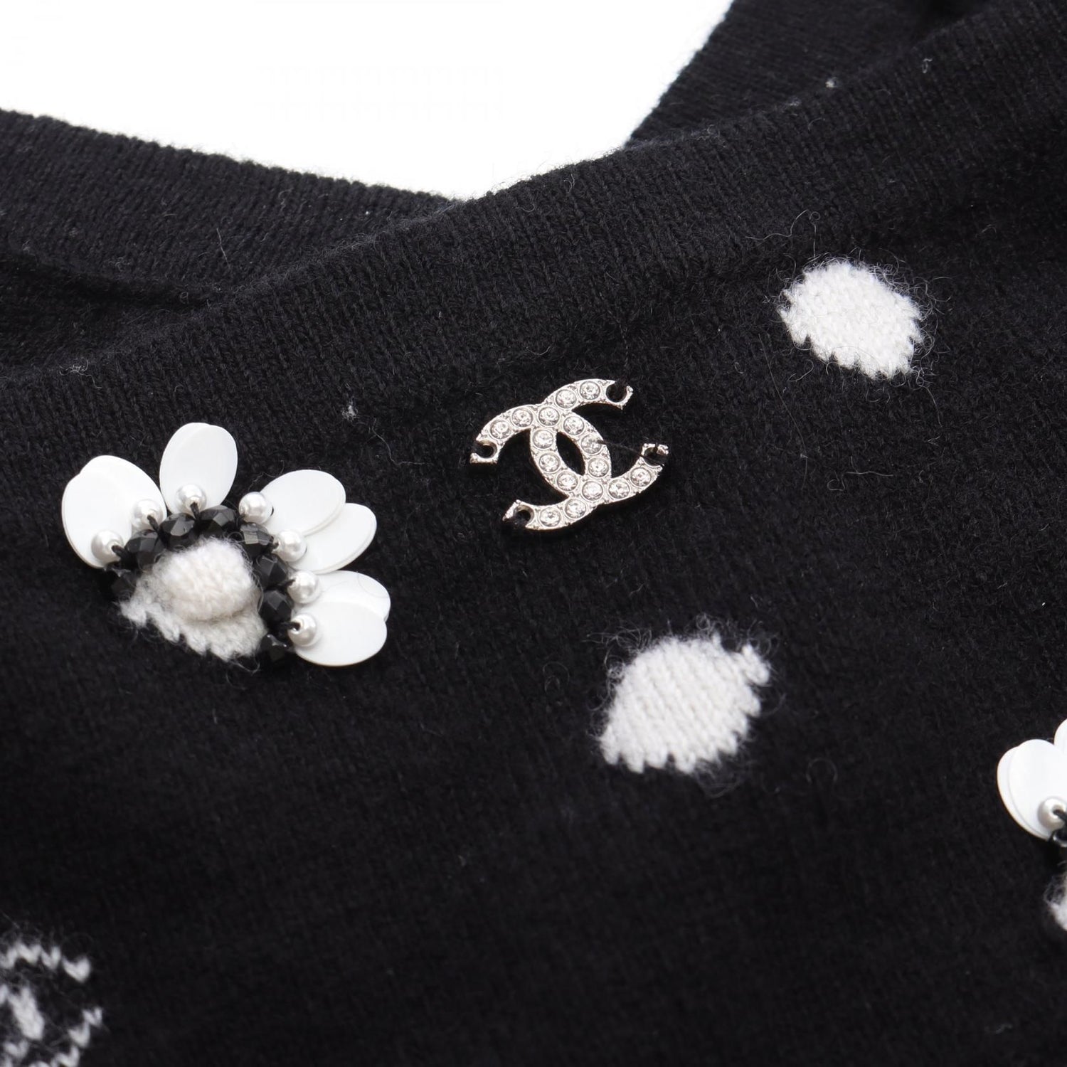 Chanel Black White Bustier Other Tops Cashmere P 75022k 10748