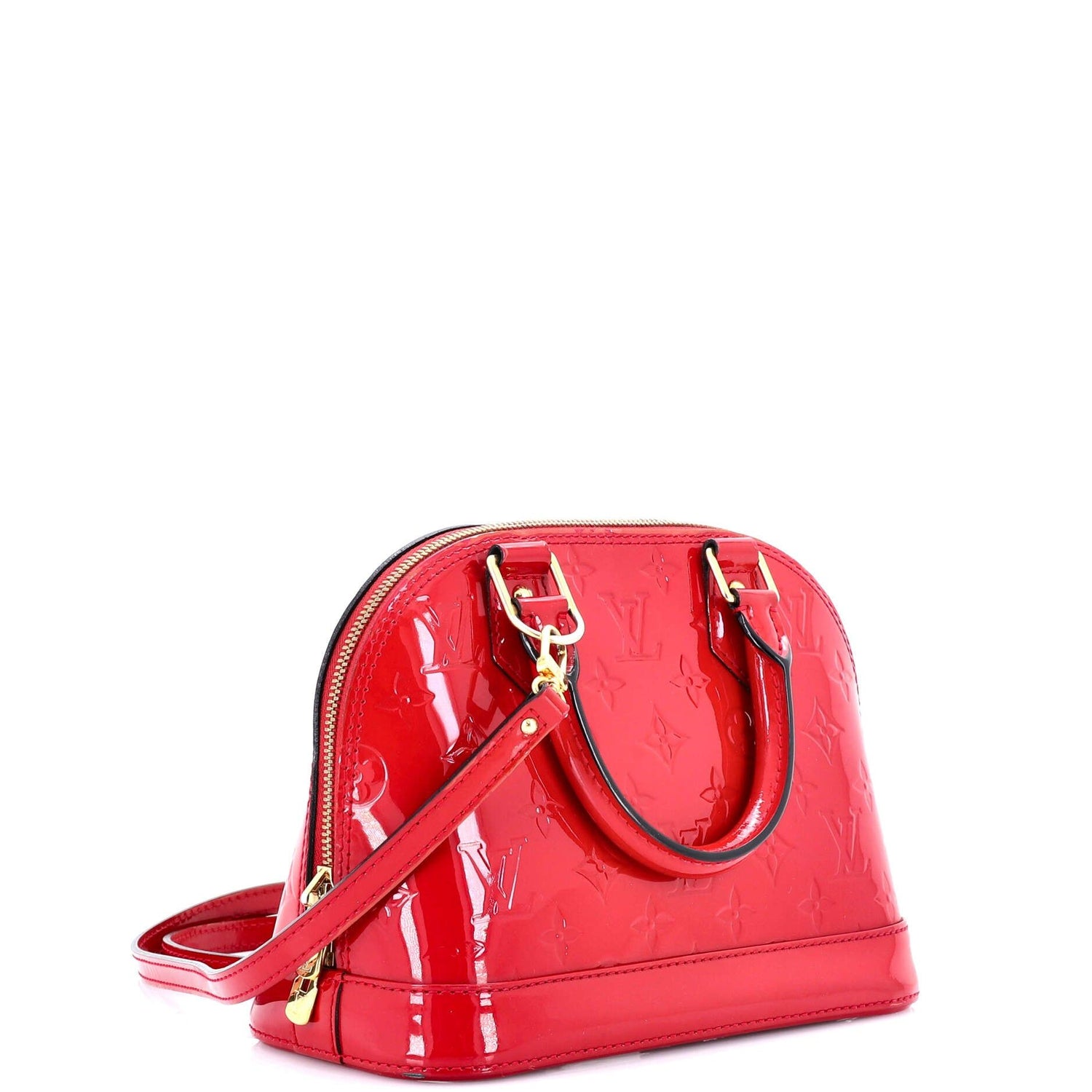 Louis Vuitton Alma Handbag Monogram Vernis Bb