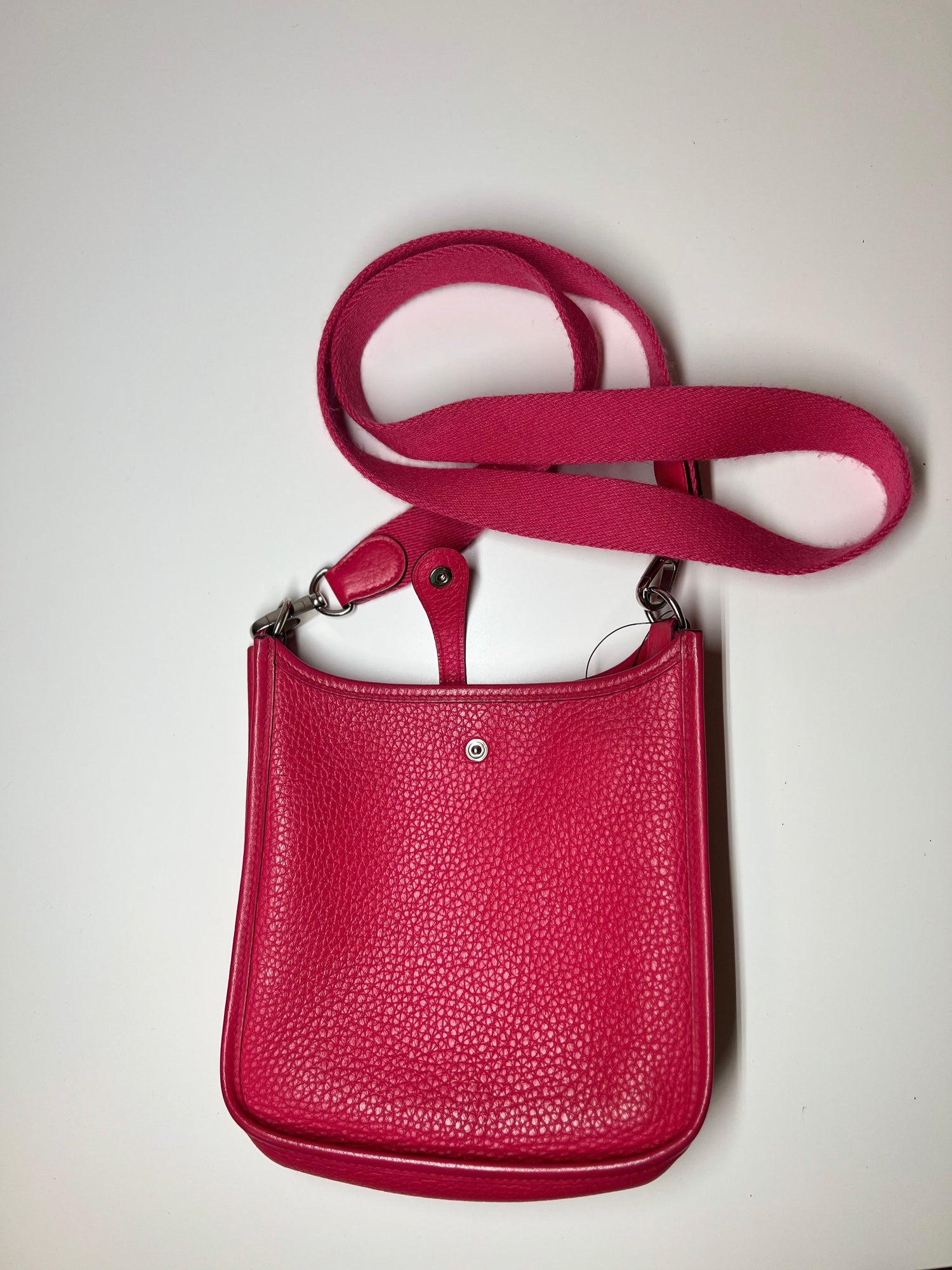 Hermes Pink Evelyne TPM,Togo  A Stamp