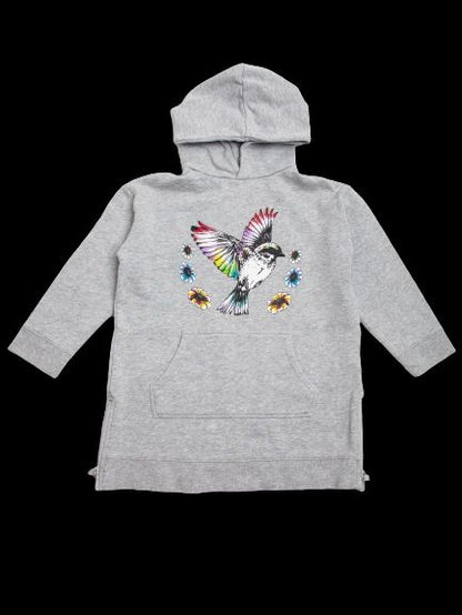 Good Stella McCartney Kids Gray Cotton Hoodie Size 8 with Motif