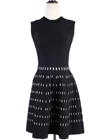 Excellent Alexander McQueen Black Sleeveless Dress Size M