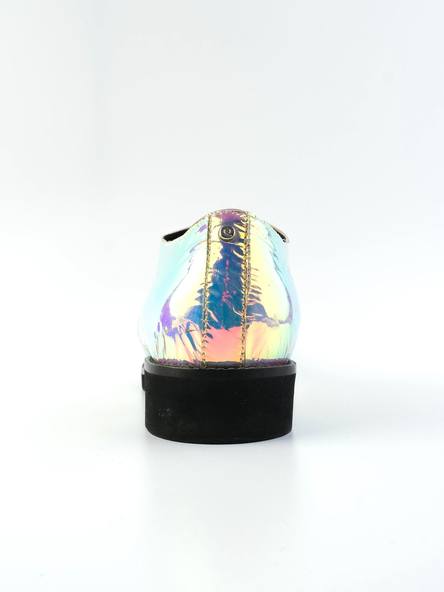 Excellent Alexander McQueen Iridescent Leather Dress Shoes Size 39