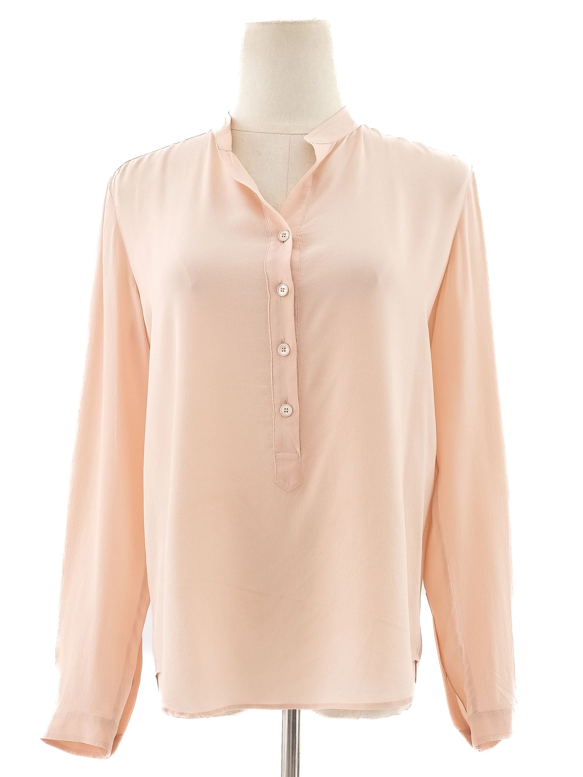Excellent Stella McCartney Pink Silk Blouse Size XS