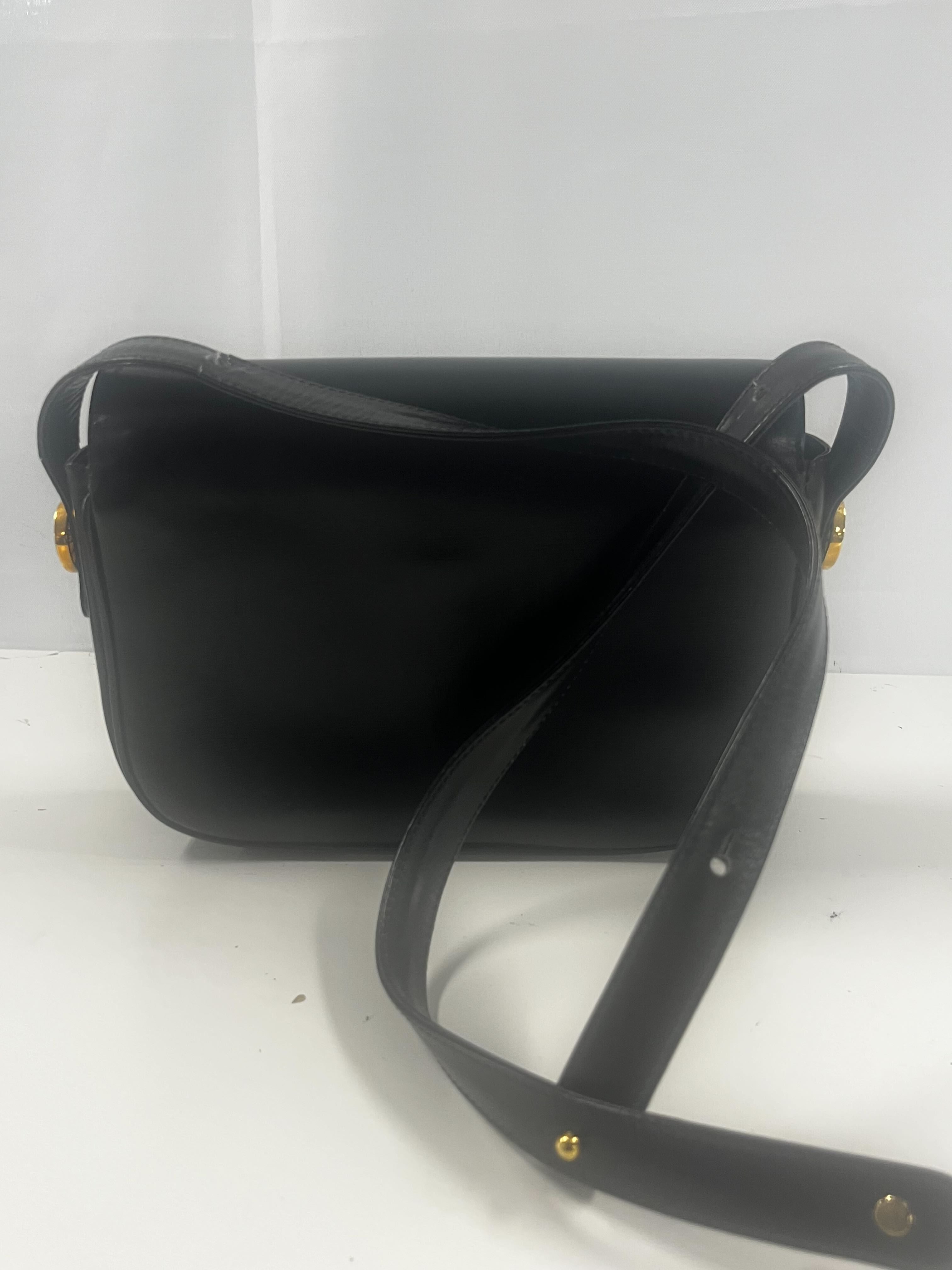 Celine Carriage Hardware Shoulder Leather Bag