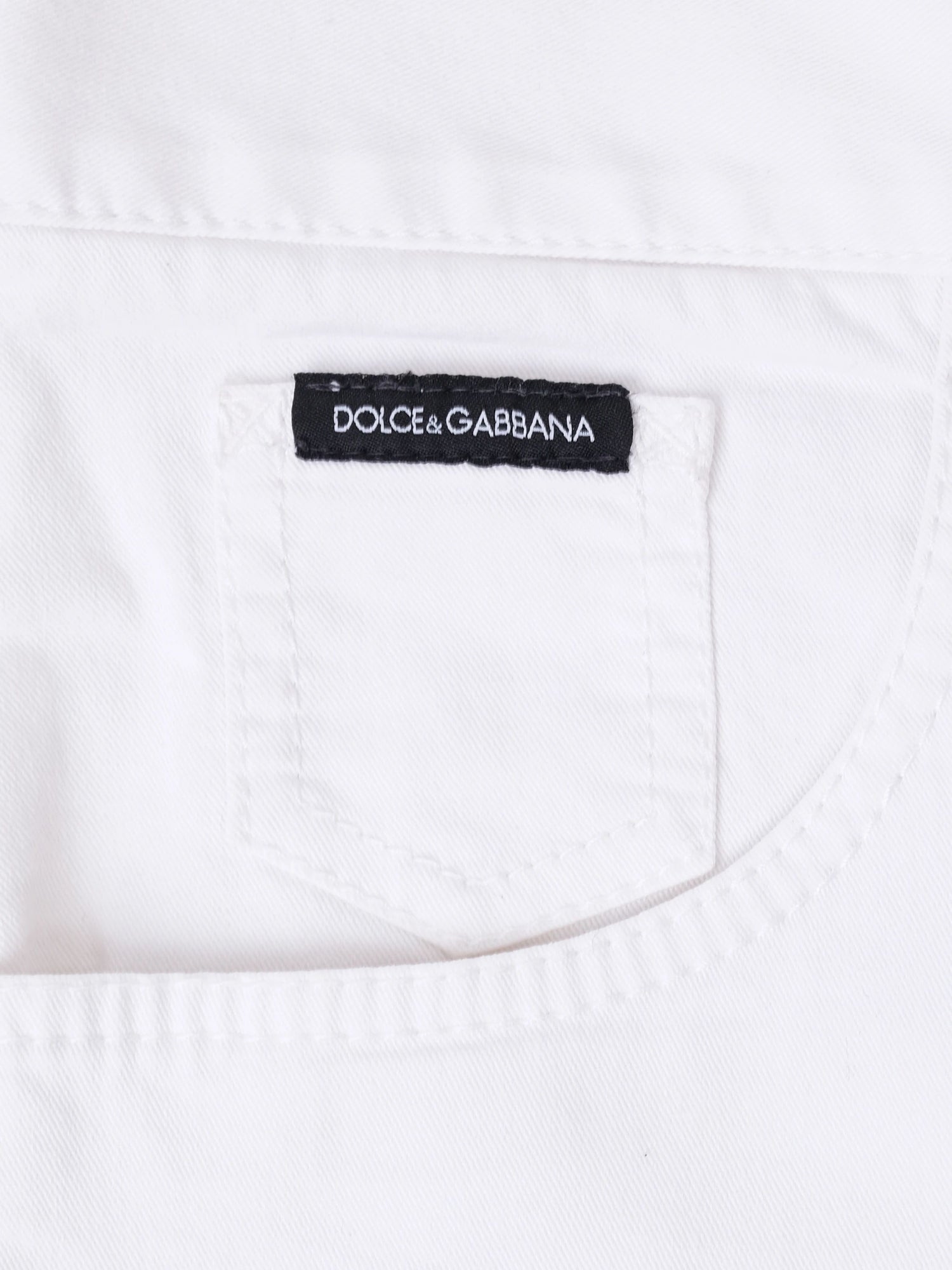 Excellent Dolce Gabbana White Cotton Women&