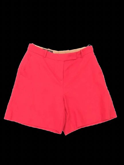 Excellent Loro Piana Red Linen WomenÕs Shorts Size 40 Made in Italy
