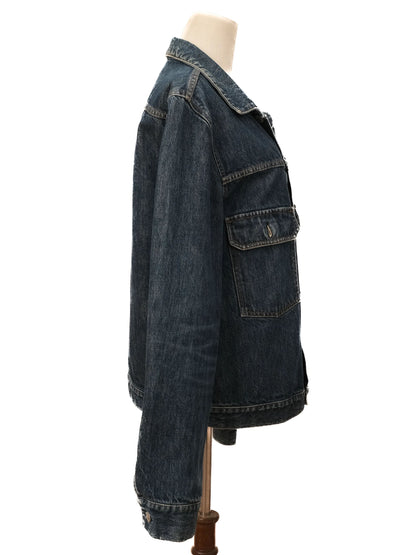 Excellent Helmut Blue Denim Jacket Cotton Size L for Men