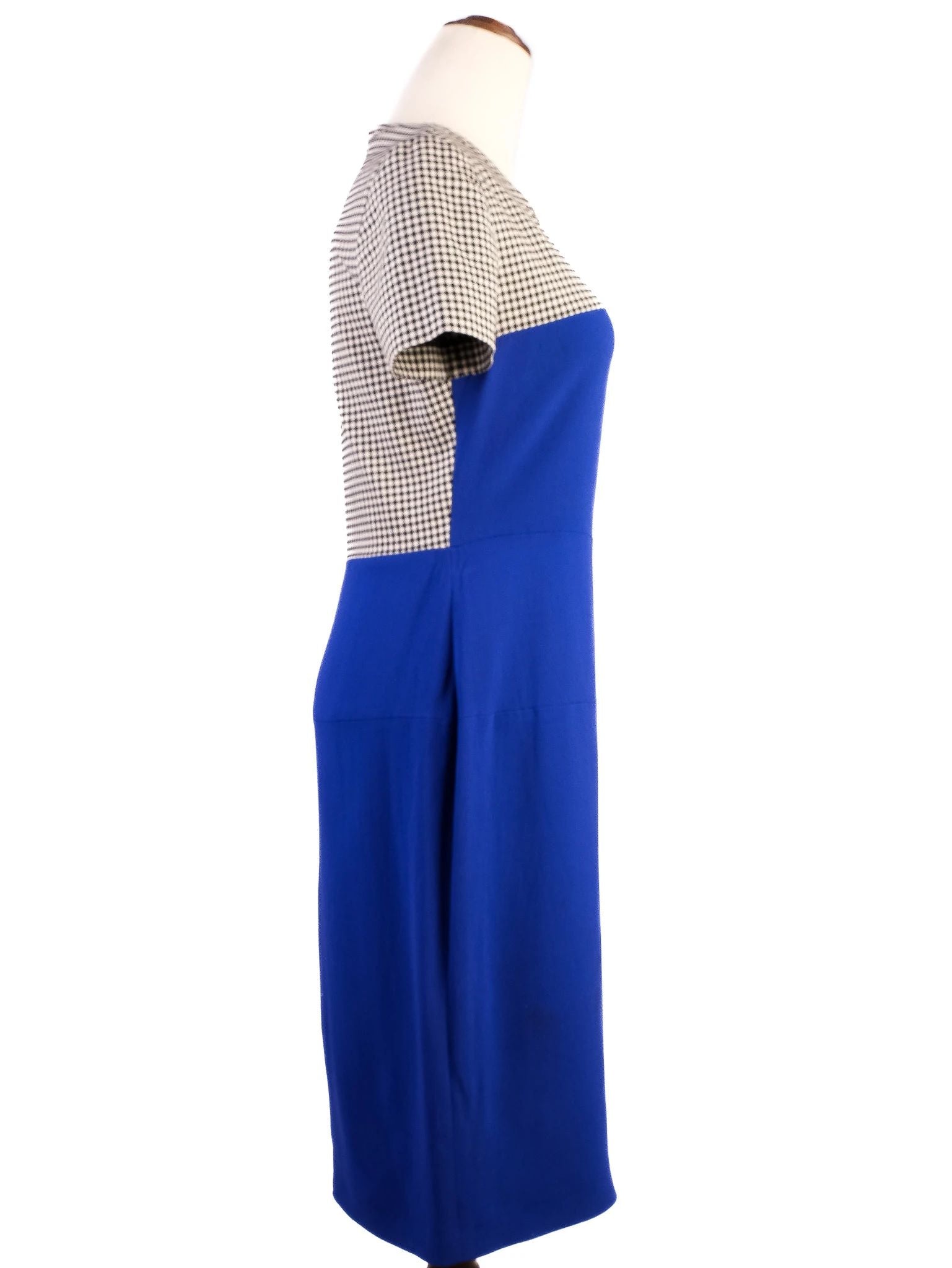 Excellent Stella McCartney Houndstooth Dress Size M Viscose