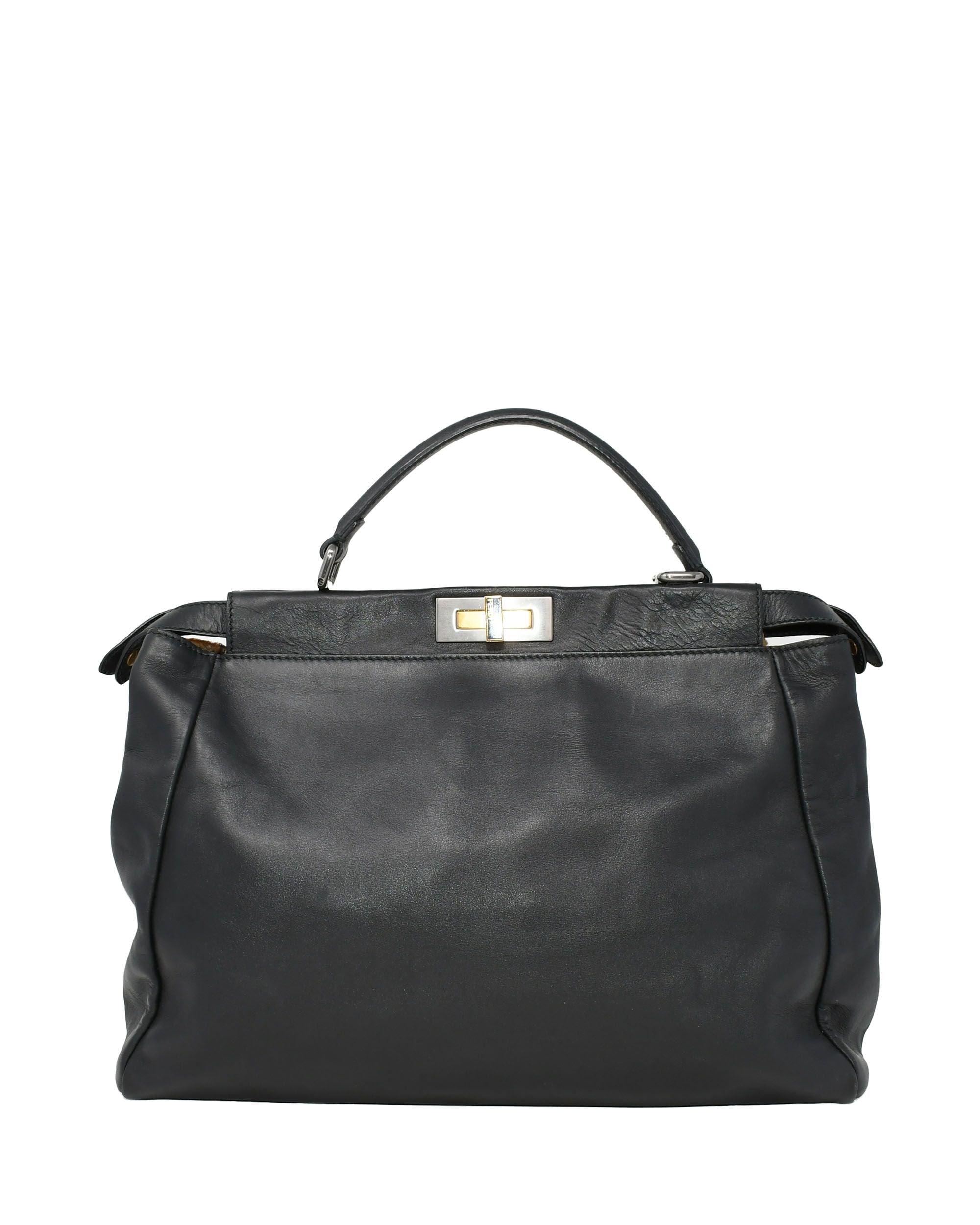 Fendi Peekaboo, Calf Leather