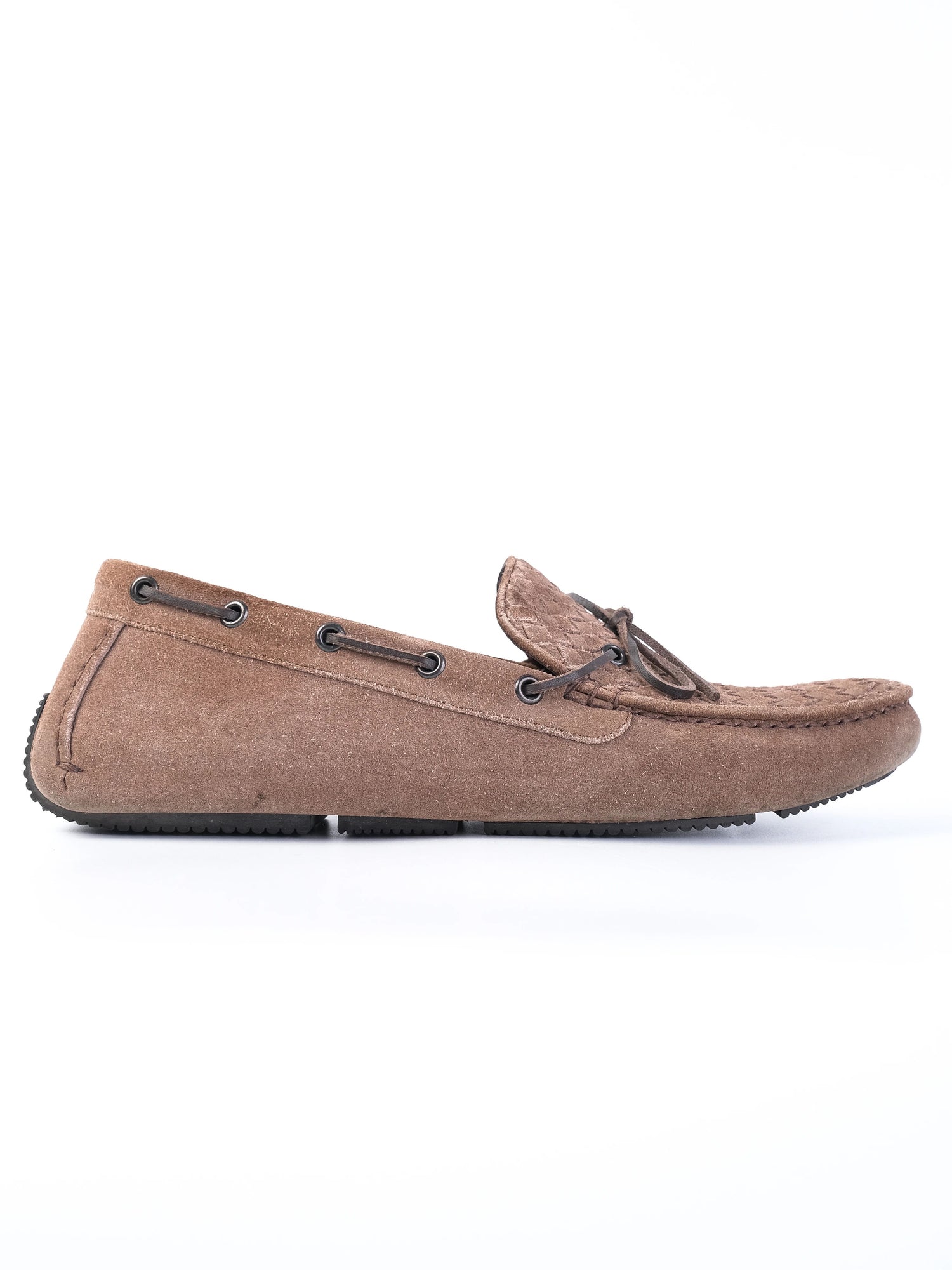 Excellent Bottega Veneta Orange Leather Loafers Size 43 Men