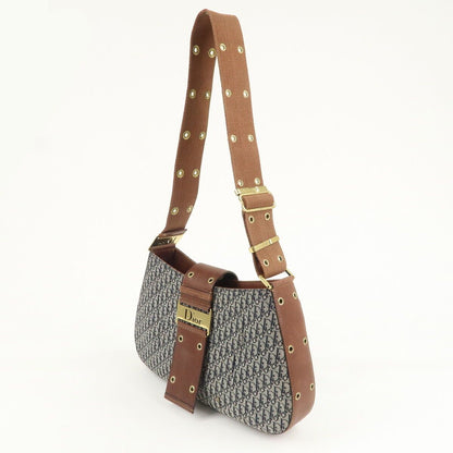 Christian Dior Trotter Street Chic Canvas Shoulder Bag