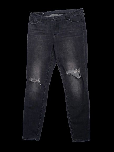 EXCELLENT Armani Exchange Gray Distressed Jeans for Women