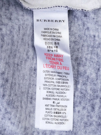 Excellent Burberry Kids Sweatshirt Blue Red Size 10 with Knight Design