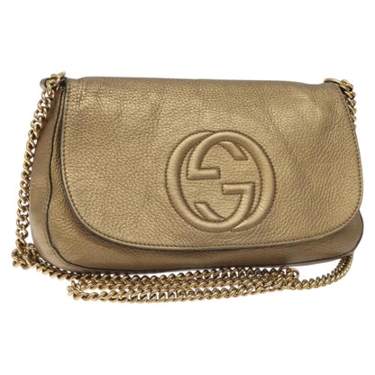 Gucci Chain Soho Flap Shoulder Bag