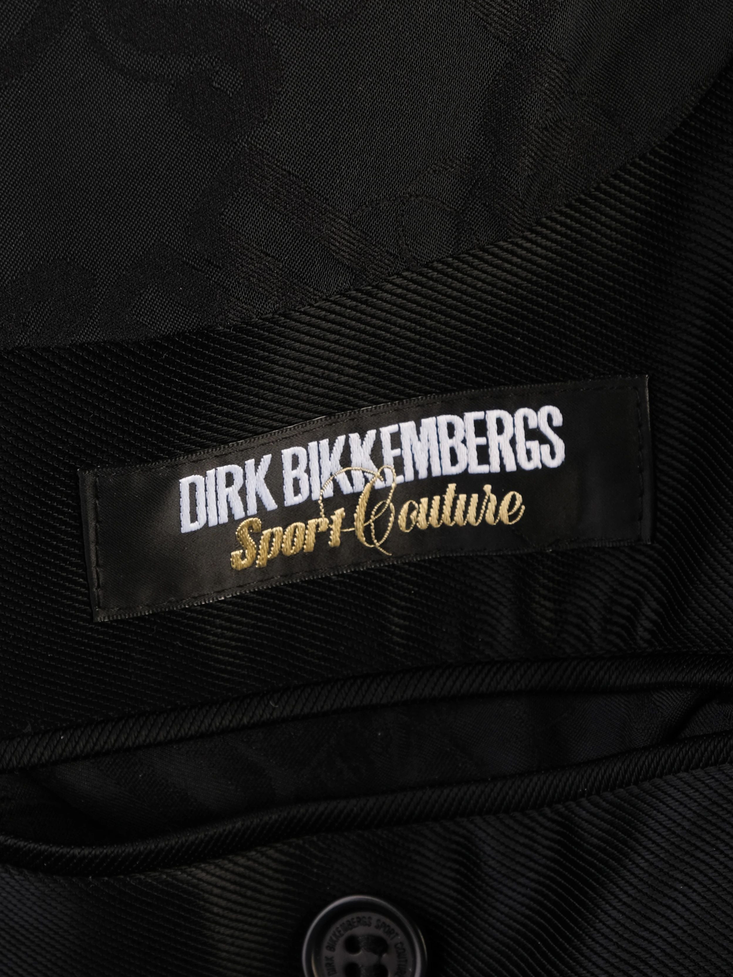 Excellent Bikkembergs Black Tuxedo Jacket Satin Lapels Size L