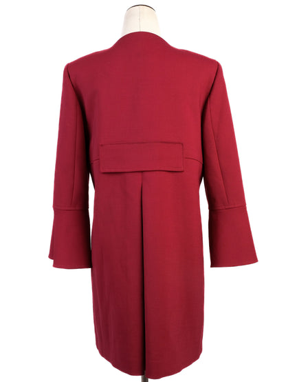 Marella Red Wool Coat Size M Excellent Condition