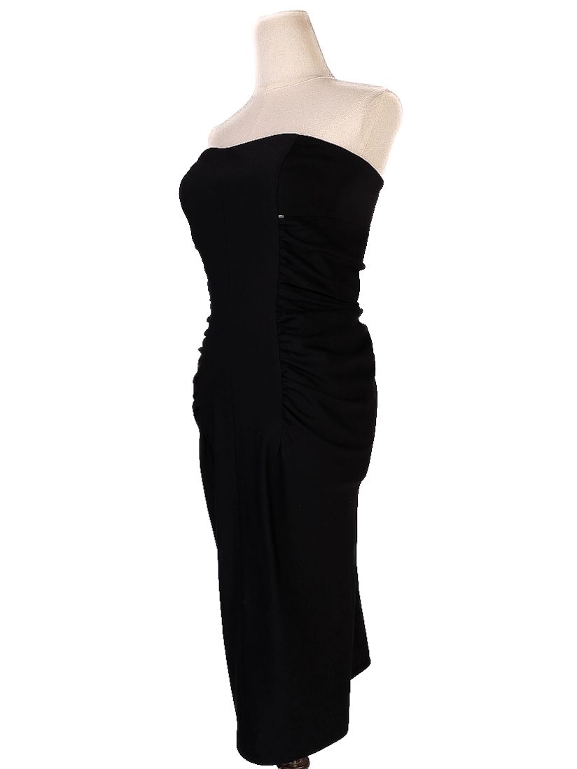Sportmax Black Strapless Dress S Cotton Perfect Condition