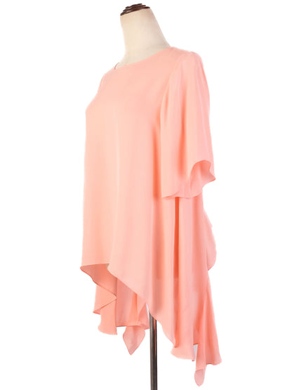 Excellent Elizabeth and James Pink Silk Blouse Size M