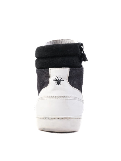 Excellent Dior High-Top Sneakers Black Fabric Size 33 for Kids