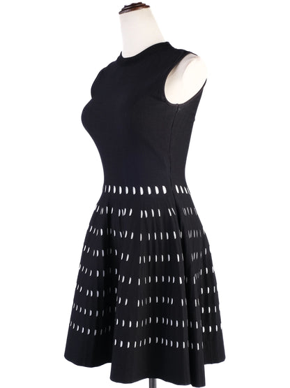 Excellent Alexander McQueen Black Sleeveless Dress Size M