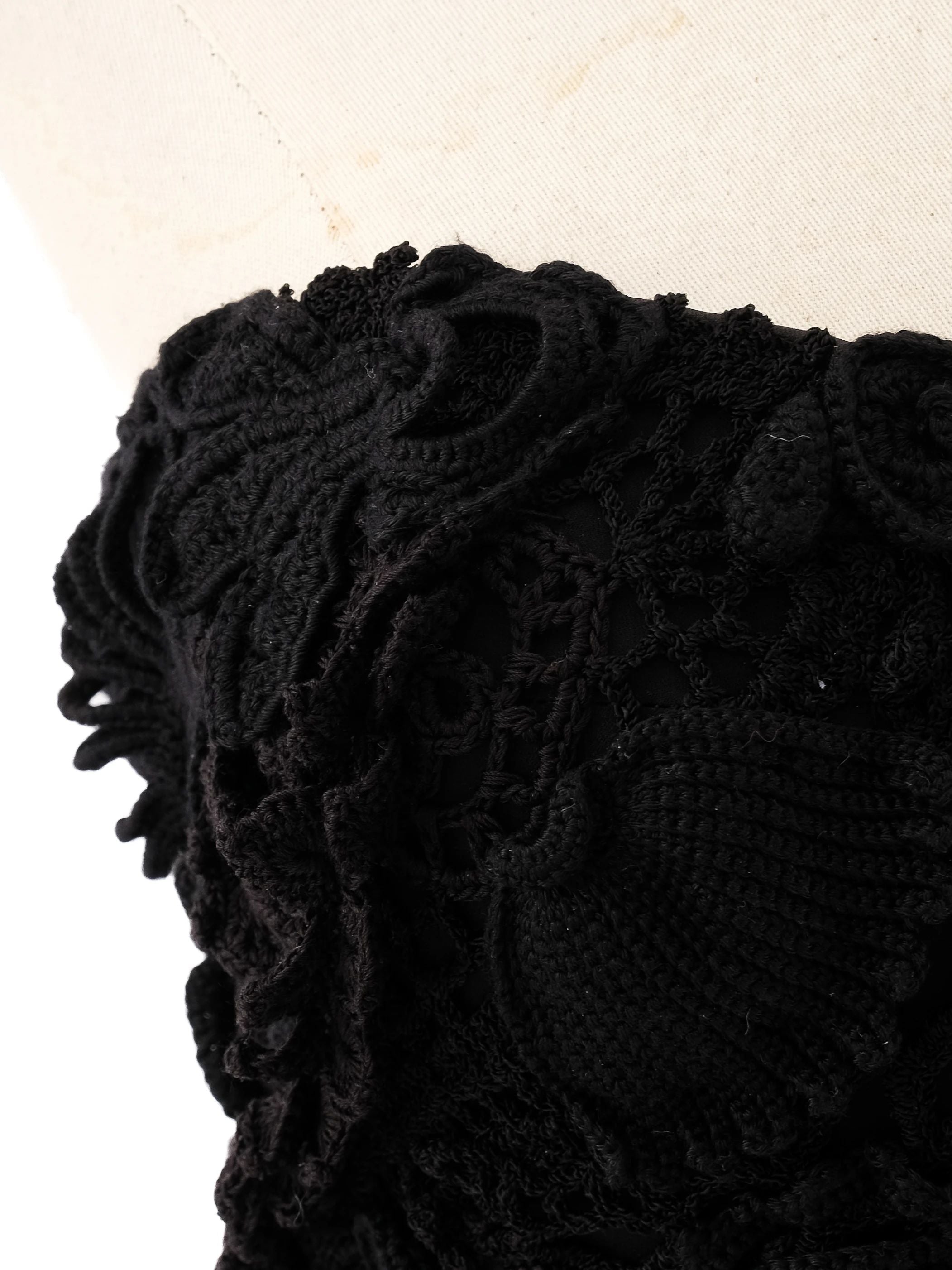 Excellent Ralph Lauren Black Sleeveless Dress Size S Viscose