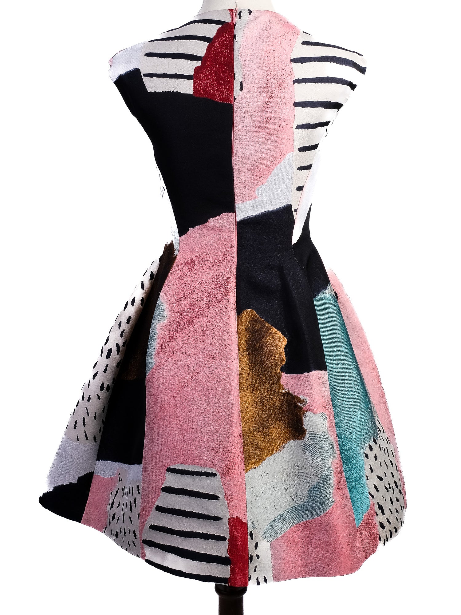 Excellent Philosophy Di Lorenzo Serafini Sleeveless Flared Dress Size M