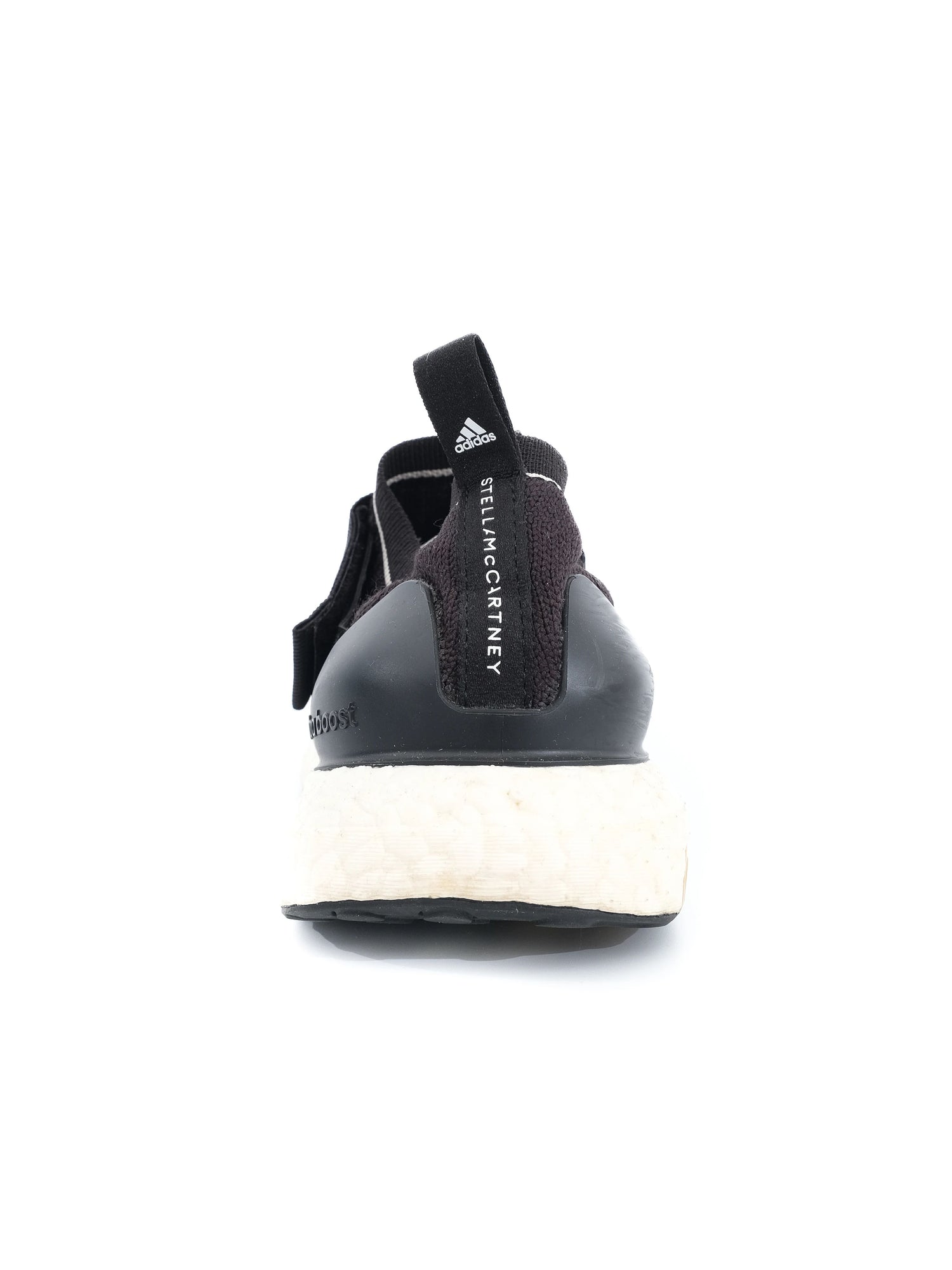 Stella McCartney Black Textile Sneakers Size 37.5 Excellent Condition